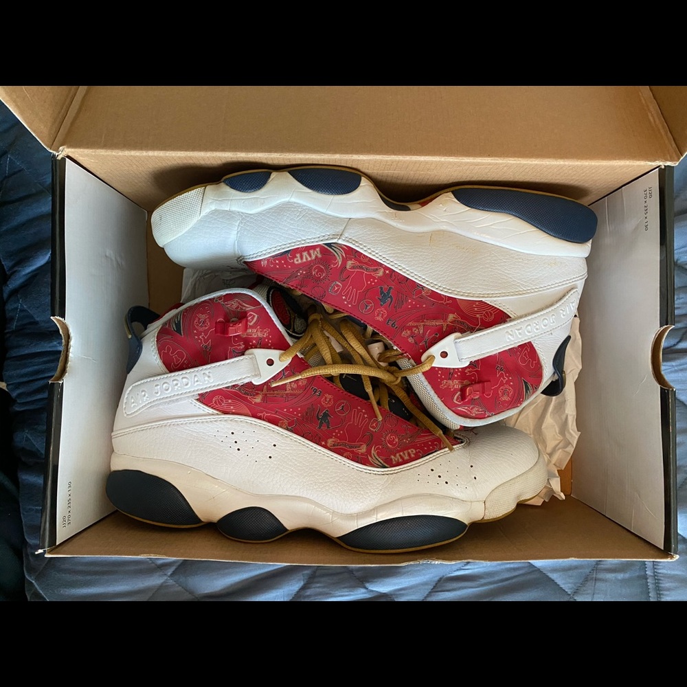Jordan 6rings Olympic $80 used sz.12